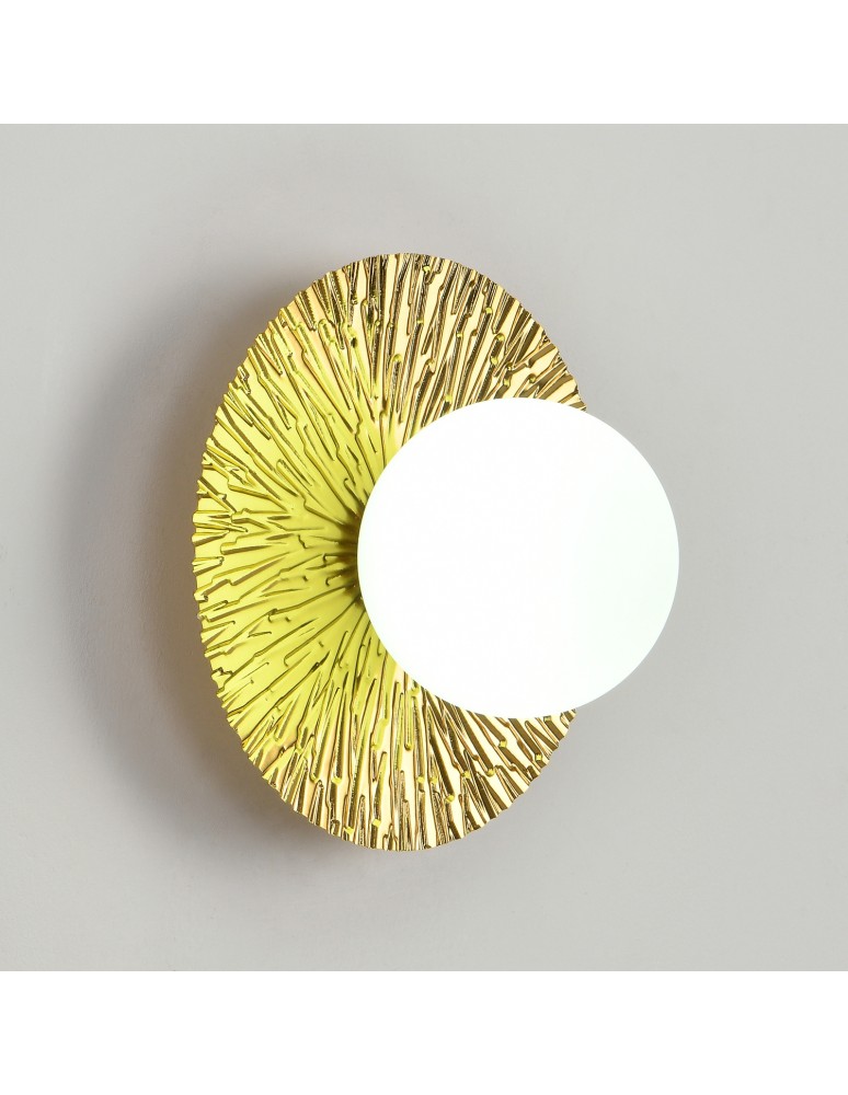 Designer wall lamps -  Step Into Design SUN M gold 35 cm wall lamp ST-FB230946-D35 - product kolory-swiatla.pl 5