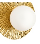 Designer wall lamps -  Step Into Design SUN M gold 35 cm wall lamp ST-FB230946-D35 - product 7