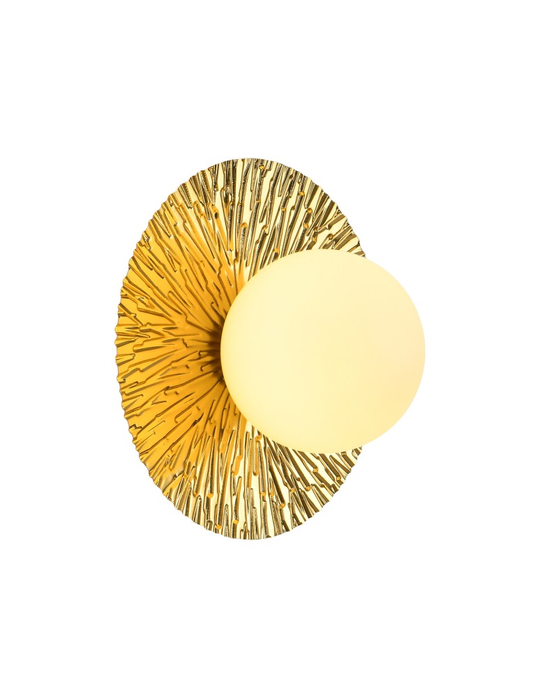 Designer wall lamps -  Step Into Design SUN L gold 40 cm wall lamp ST-FB230946-D40 - product kolory-swiatla.pl 5