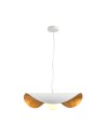  Step Into Design Lampa wisząca ENZO biało złota 60 cm ST-F22020601-D60 white