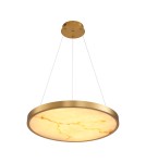 Designer pendant lamps -  Step Into Design ALCHEMY LED pendant lamp gold alabaster 60 cm ST-MD2407 - product 2