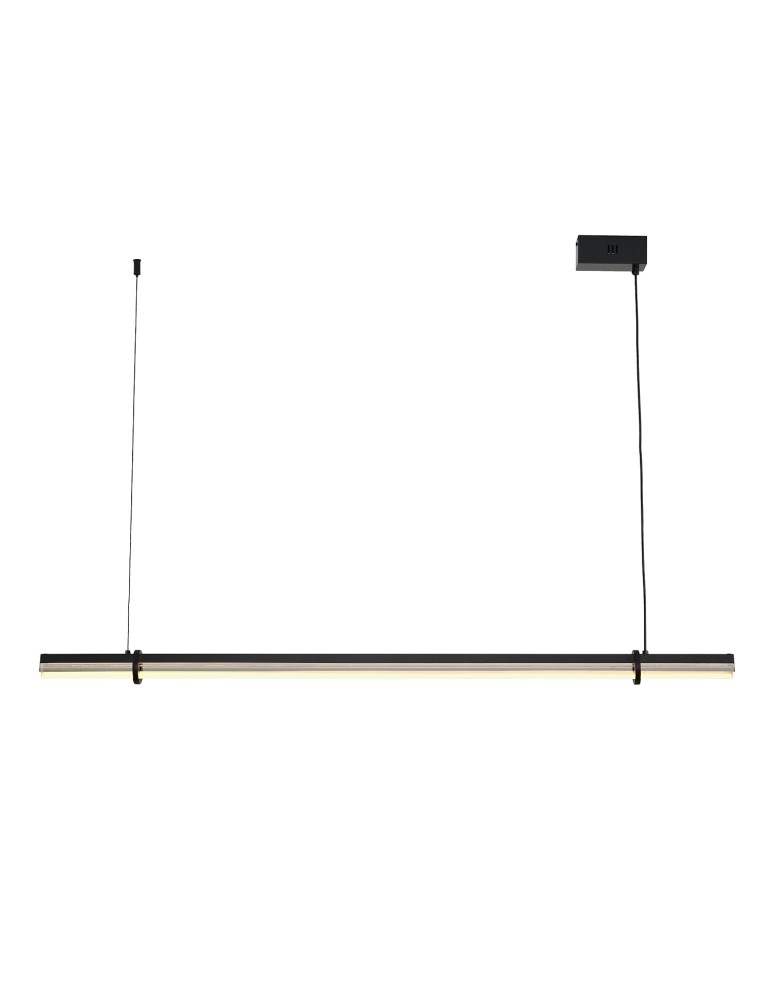 Pendant lamps over the island -  Step Into Design LOVELY LED pendant lamp black 120 cm ST-DN1620-120 BLACK - product kolory-swiatla.pl 2