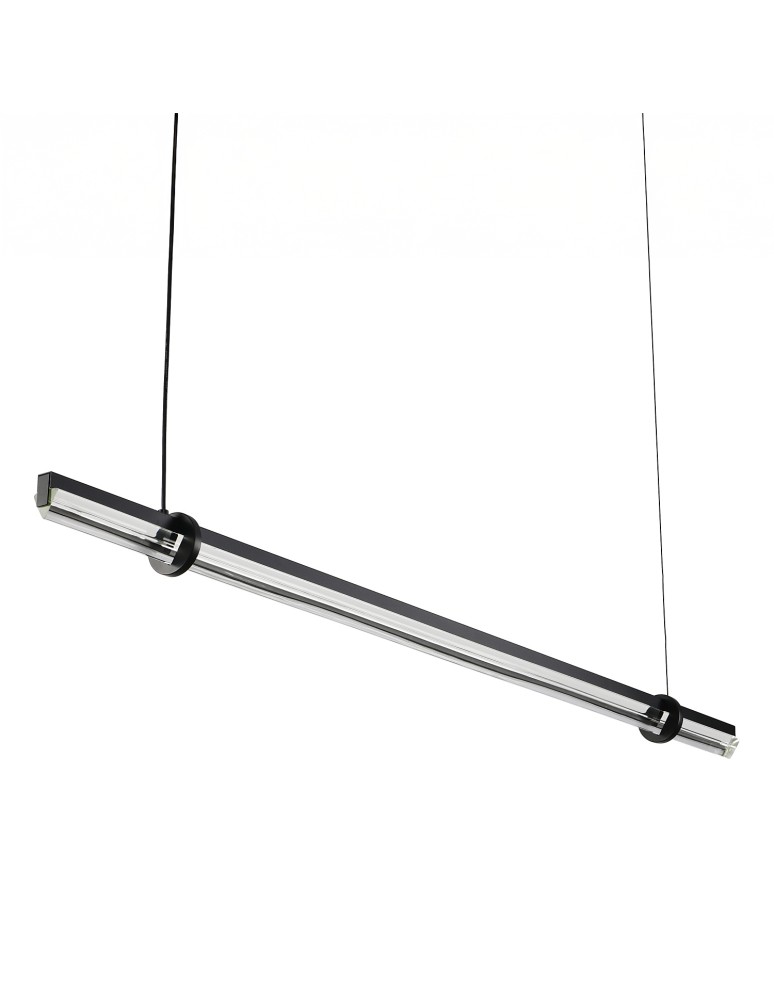 Pendant lamps over the island -  Step Into Design LOVELY LED pendant lamp black 120 cm ST-DN1620-120 BLACK - product kolory-swiatla.pl 5