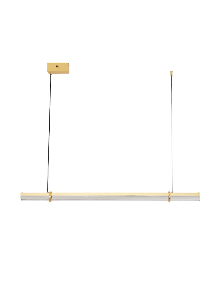 Pendant lamps over the island -  Step Into Design LOVELY LED pendant lamp gold 100 cm ST-DN1620-100 GOLD - product kolory-swiatla.pl 2