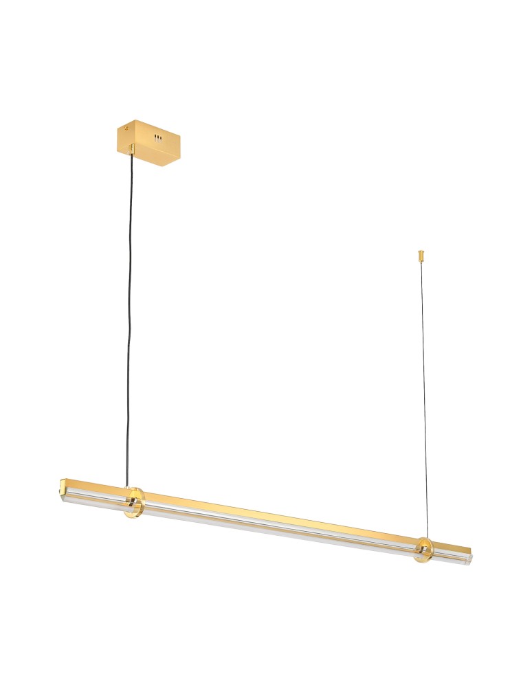 Pendant lamps over the island -  Step Into Design LOVELY LED pendant lamp gold 120 cm ST-DN1620-120 GOLD - product kolory-swiatla.pl 3