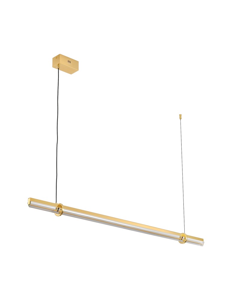 Pendant lamps over the island -  Step Into Design LOVELY LED pendant lamp gold 120 cm ST-DN1620-120 GOLD - product kolory-swiatla.pl 4