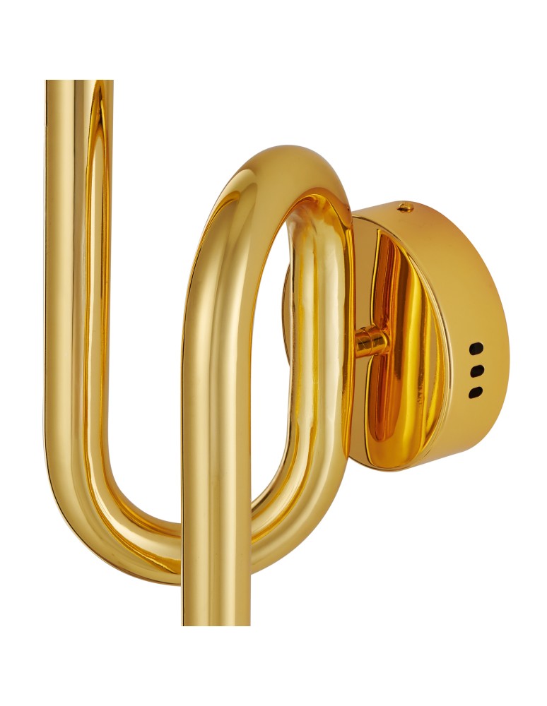 Designer wall lamps -  Step Into Design MYK LED wall lamp gold 38 cm DB4062 GOLD - product kolory-swiatla.pl 3