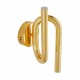  Step Into Design Lampa ścienna MYK LED złota 38 cm DB4062 GOLD