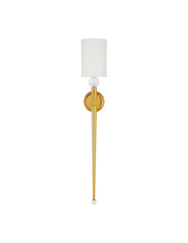 Wall lamps with lampshade -  Step Into Design DAMA gold 92 cm wall lamp ST-8436 AGB-CE GOLD - product kolory-swiatla.pl 1