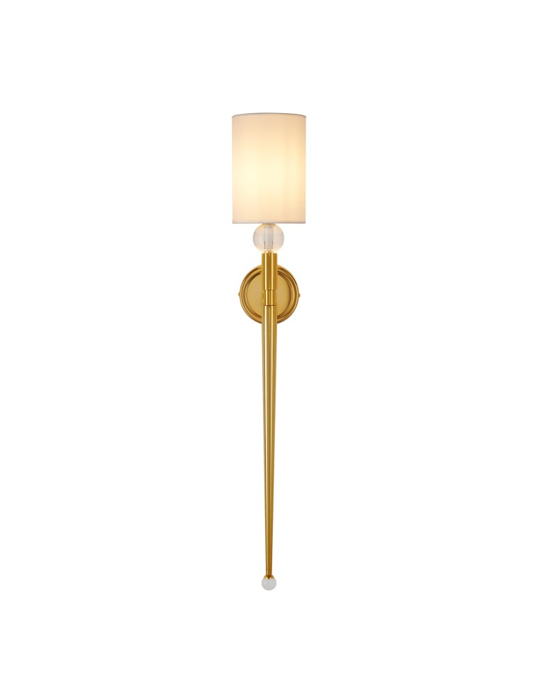 Wall lamps with lampshade -  Step Into Design DAMA gold 92 cm wall lamp ST-8436 AGB-CE GOLD - product kolory-swiatla.pl 2