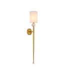 Wall lamps with lampshade -  Step Into Design DAMA gold 92 cm wall lamp ST-8436 AGB-CE GOLD - product 4