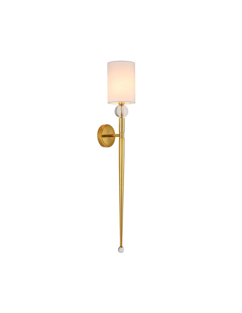 Wall lamps with lampshade -  Step Into Design DAMA gold 92 cm wall lamp ST-8436 AGB-CE GOLD - product kolory-swiatla.pl 4