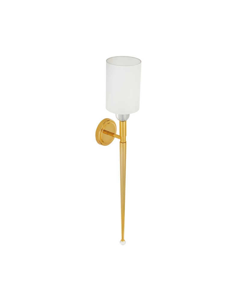 Wall lamps with lampshade -  Step Into Design DAMA gold 92 cm wall lamp ST-8436 AGB-CE GOLD - product kolory-swiatla.pl 8