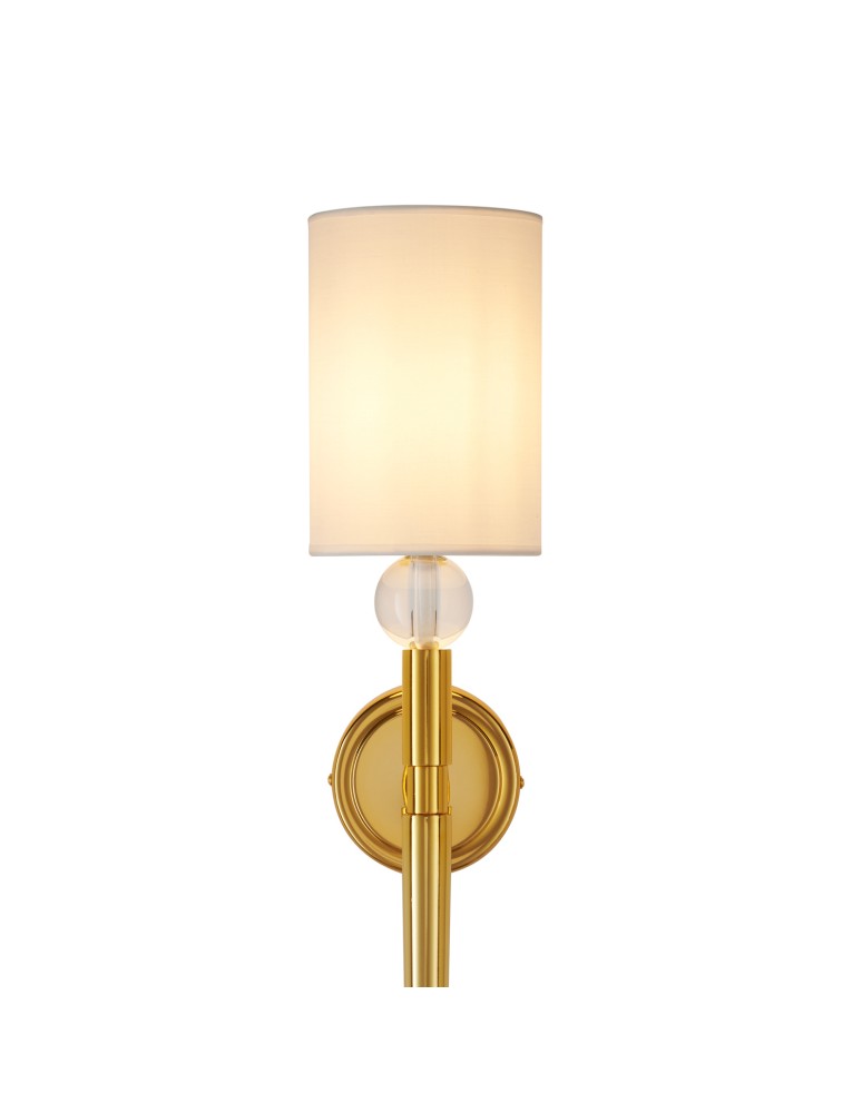 Wall lamps with lampshade -  Step Into Design DAMA gold 92 cm wall lamp ST-8436 AGB-CE GOLD - product kolory-swiatla.pl 10