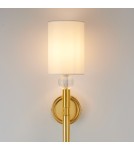 Wall lamps with lampshade -  Step Into Design DAMA gold 92 cm wall lamp ST-8436 AGB-CE GOLD - product 11