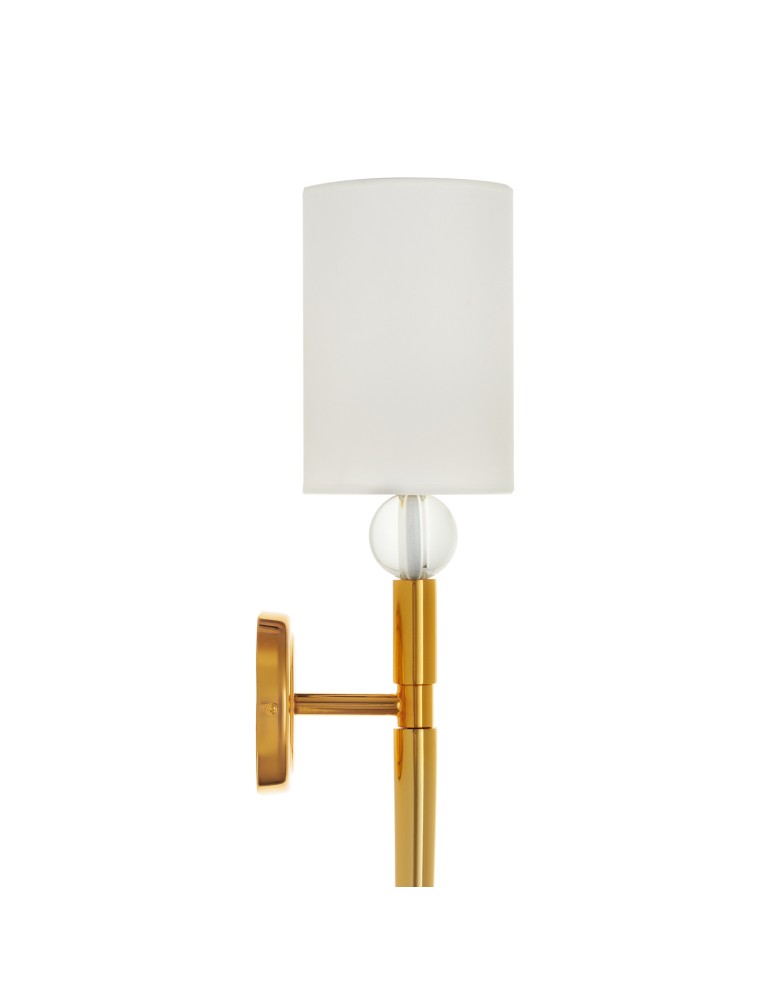 Wall lamps with lampshade -  Step Into Design DAMA gold 92 cm wall lamp ST-8436 AGB-CE GOLD - product kolory-swiatla.pl 12