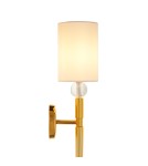 Wall lamps with lampshade -  Step Into Design DAMA gold 92 cm wall lamp ST-8436 AGB-CE GOLD - product 13
