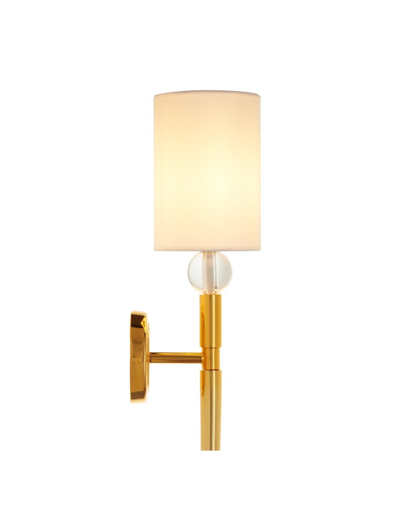Wall lamps with lampshade -  Step Into Design DAMA gold 92 cm wall lamp ST-8436 AGB-CE GOLD - product kolory-swiatla.pl 13