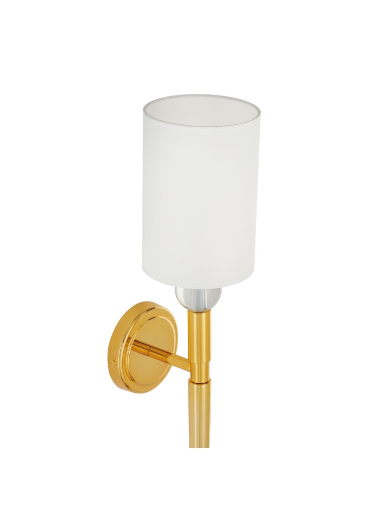 Wall lamps with lampshade -  Step Into Design DAMA gold 92 cm wall lamp ST-8436 AGB-CE GOLD - product kolory-swiatla.pl 14