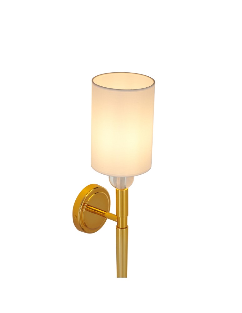 Wall lamps with lampshade -  Step Into Design DAMA gold 92 cm wall lamp ST-8436 AGB-CE GOLD - product kolory-swiatla.pl 17