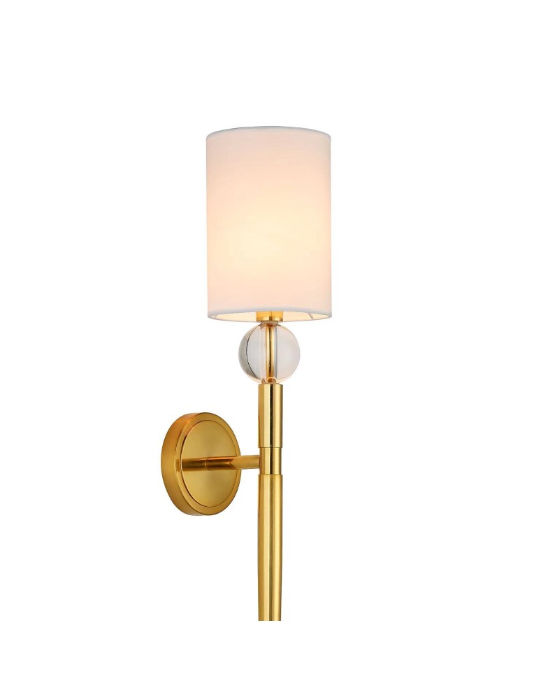Wall lamps with lampshade -  Step Into Design DAMA gold 92 cm wall lamp ST-8436 AGB-CE GOLD - product kolory-swiatla.pl 18