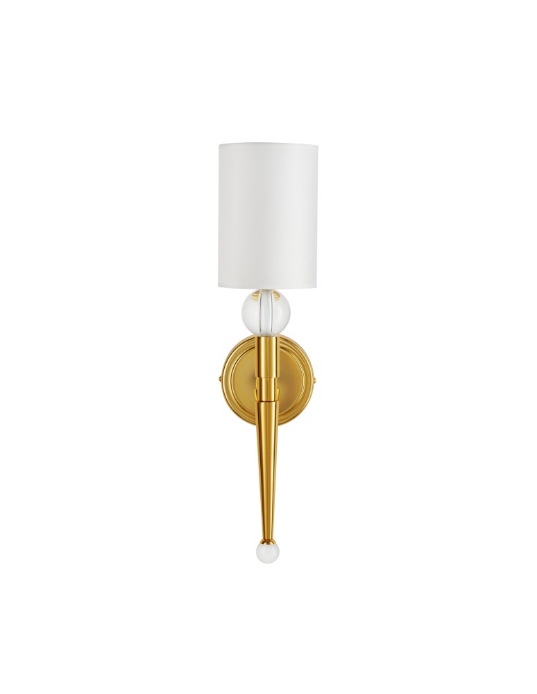 Wall lamps with lampshade -  Step Into Design DAMA gold wall lamp 52 cm ST-8421 AGB-CE GOLD - product kolory-swiatla.pl 1