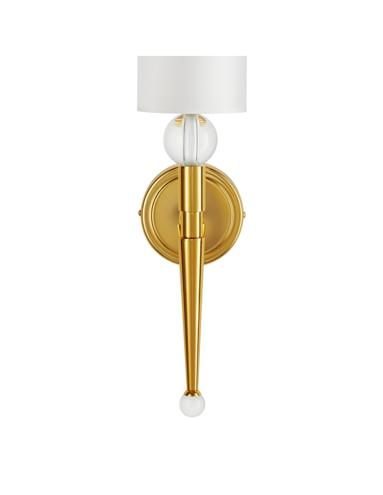 Wall lamps with lampshade -  Step Into Design DAMA gold wall lamp 52 cm ST-8421 AGB-CE GOLD - product kolory-swiatla.pl 6