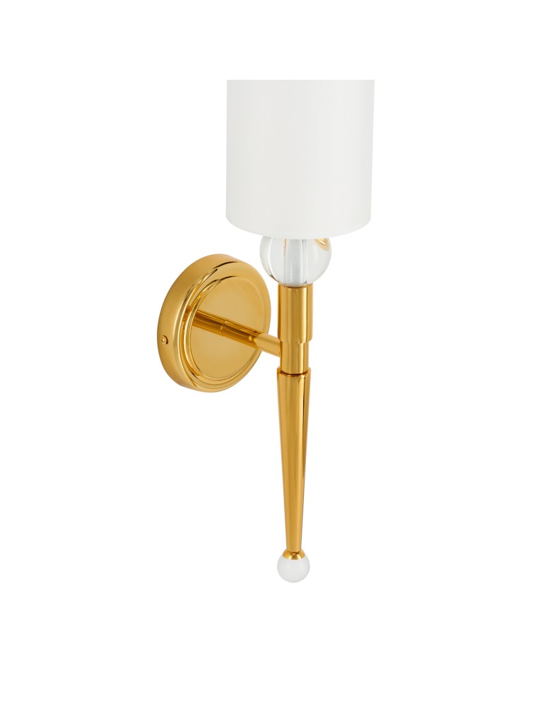 Wall lamps with lampshade -  Step Into Design DAMA gold wall lamp 52 cm ST-8421 AGB-CE GOLD - product kolory-swiatla.pl 11