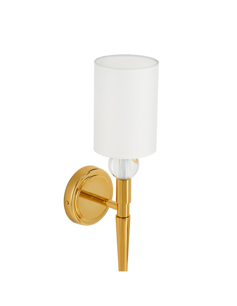 Wall lamps with lampshade -  Step Into Design DAMA gold wall lamp 52 cm ST-8421 AGB-CE GOLD - product kolory-swiatla.pl 12