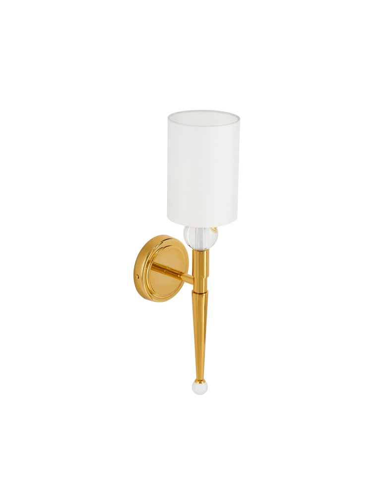 Wall lamps with lampshade -  Step Into Design DAMA gold wall lamp 52 cm ST-8421 AGB-CE GOLD - product kolory-swiatla.pl 13
