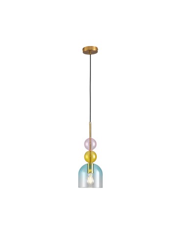  Step Into Design PASTELLO BLUE colored pendant lamp 15 cm ST-DN345A. - product 2