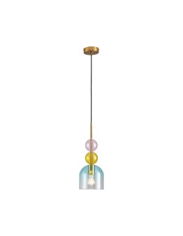  Step Into Design Lampa wisząca PASTELLO BLUE kolorowa 15 cm ST-DN345A - produkt 2