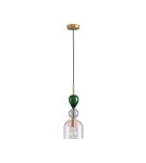 Designer pendant lamps -  Step Into Design Pendant lamp PASTELLO PINK colorful 15 cm ST-DN345B. - product 2