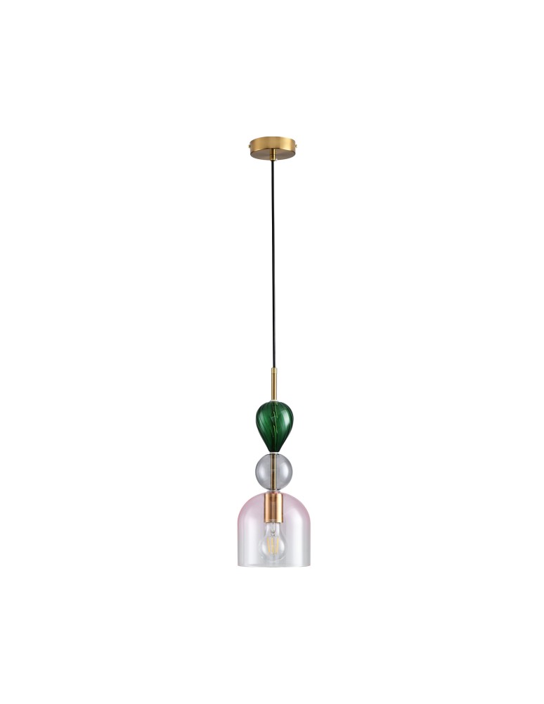 Designer pendant lamps -  Step Into Design Pendant lamp PASTELLO PINK colorful 15 cm ST-DN345B. - product kolory-swiatla.pl 2