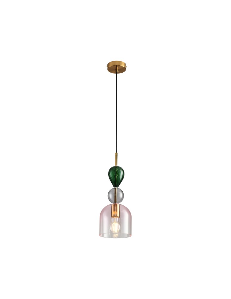 Designer pendant lamps -  Step Into Design Pendant lamp PASTELLO PINK colorful 15 cm ST-DN345B. - product kolory-swiatla.pl 4