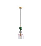Designer pendant lamps -  Step Into Design Pendant lamp PASTELLO PINK colorful 15 cm ST-DN345B. - product 5