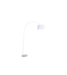 Floor lamps with lampshade - Azzardo ARIANA WHITE 1xE27 Floor Lamp White AZ3071 - product 1