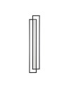 Step Into Design SYMMETRY-160 LED wall lamp black 160 cm ST-MD1027M