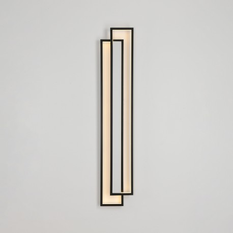  Step Into Design Lampa ścienna SYMMETRY-160 LED czarna 160 cm ST-MD1027M