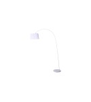 Floor lamps with lampshade - Azzardo ARIANA WHITE 1xE27 Floor Lamp White AZ3071 - product 2