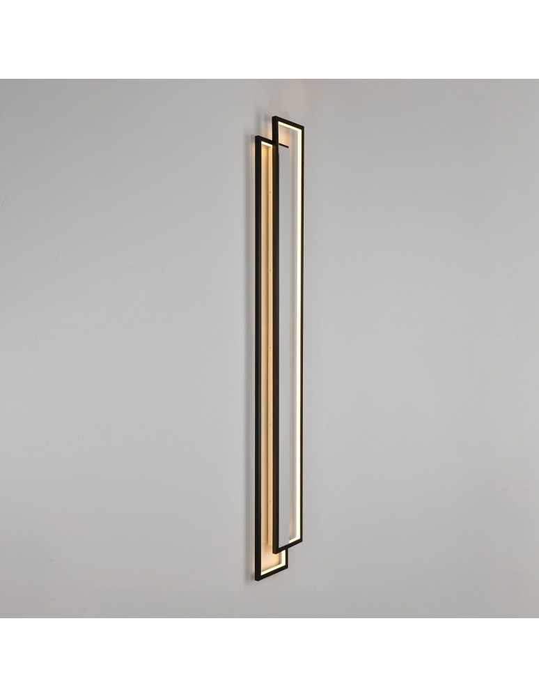 Modern wall lamps -  Step Into Design SYMMETRY-200 LED wall lamp black 200 cm ST-MD1027L. - product kolory-swiatla.pl 2