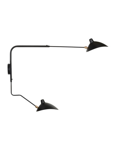  Step Into Design CRANE-2W S wall lamp black 110 cm W8702-S.