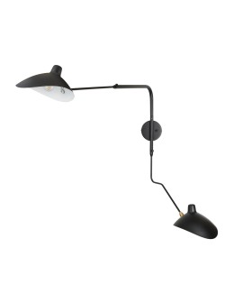  Step Into Design Lampa ścienna CRANE-2W S czarna 110 cm W8702-S - produkt 2