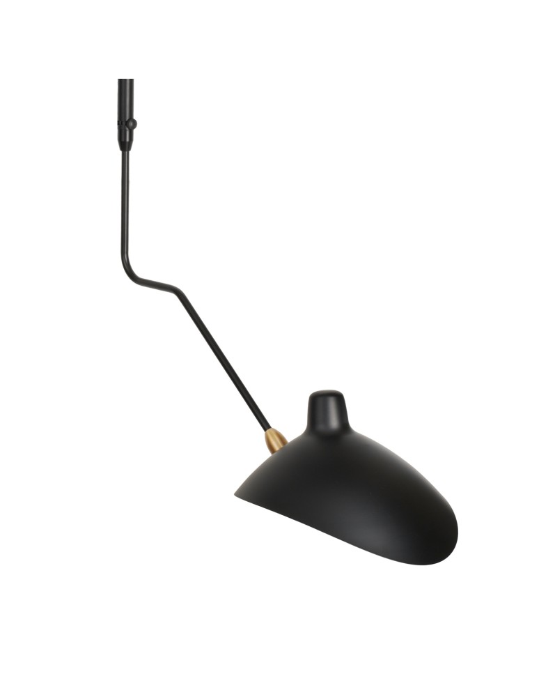 Cantilever wall lamps -  Step Into Design CRANE-2W S wall lamp black 110 cm W8702-S. - product kolory-swiatla.pl 3