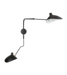 Cantilever wall lamps -  Step Into Design CRANE-2W S wall lamp black 110 cm W8702-S. - product 4
