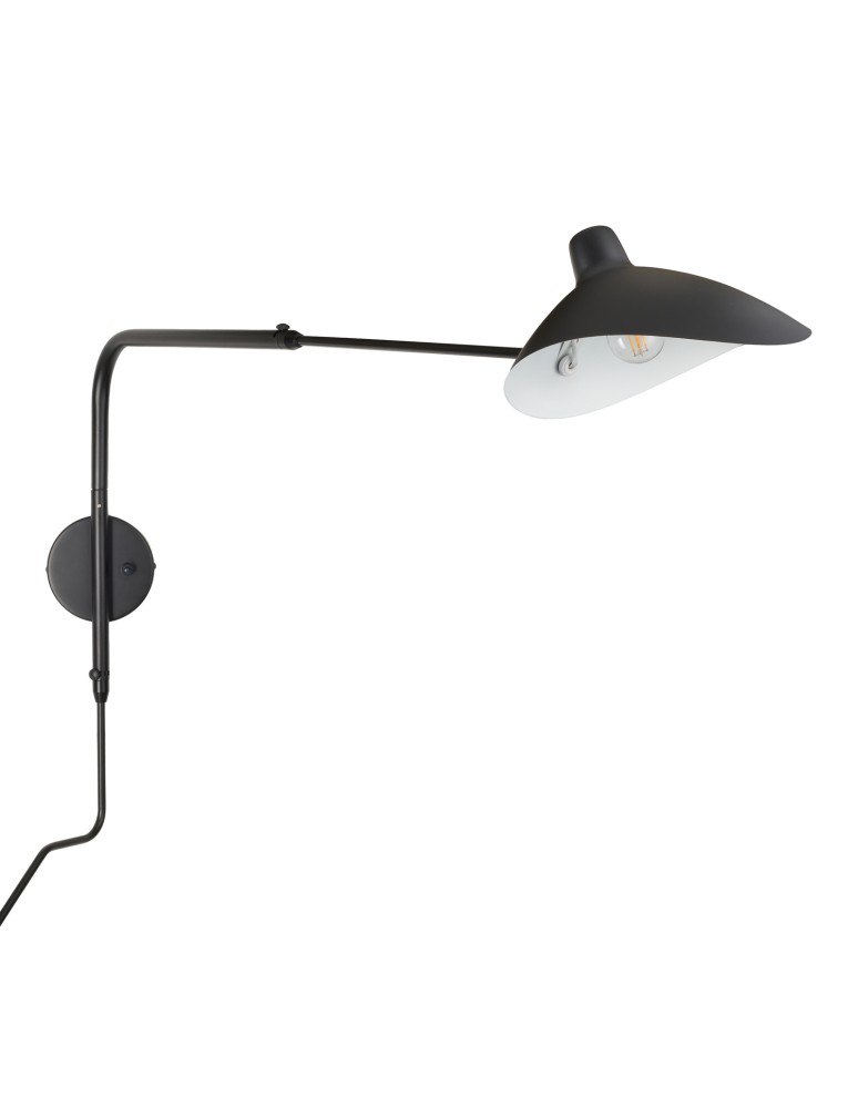 Cantilever wall lamps -  Step Into Design CRANE-2W S wall lamp black 110 cm W8702-S. - product kolory-swiatla.pl 5