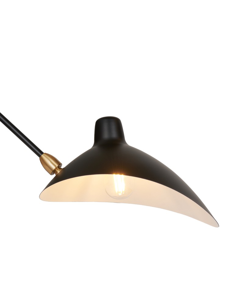 Cantilever wall lamps -  Step Into Design CRANE-2W S wall lamp black 110 cm W8702-S. - product kolory-swiatla.pl 9