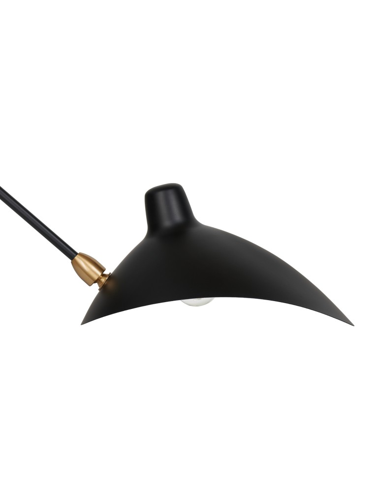Cantilever wall lamps -  Step Into Design CRANE-2W S wall lamp black 110 cm W8702-S. - product kolory-swiatla.pl 11