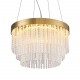  Step Into Design Lampa wisząca GLORIA LED kryształowa złota 40 cm ST-DL8510