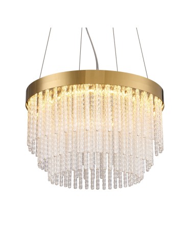  Step Into Design GLORIA LED crystal pendant lamp gold 40 cm ST-DL8510